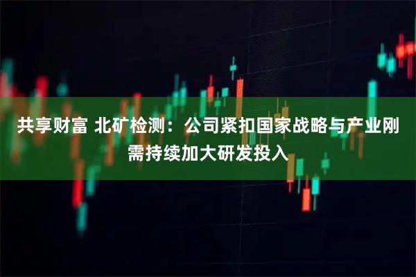 共享财富 北矿检测：公司紧扣国家战略与产业刚需持续加大研发投入