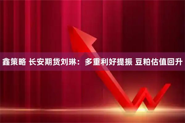 鑫策略 长安期货刘琳：多重利好提振 豆粕估值回升