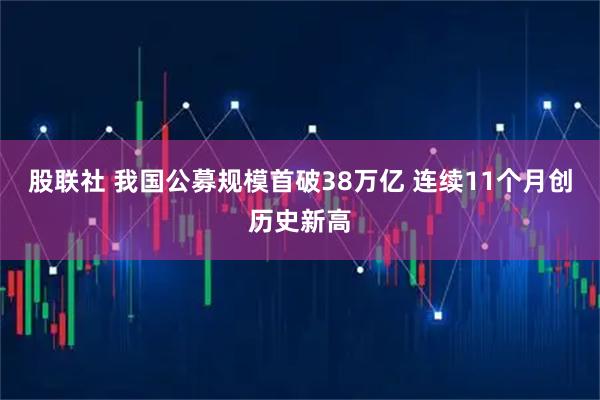 股联社 我国公募规模首破38万亿 连续11个月创历史新高