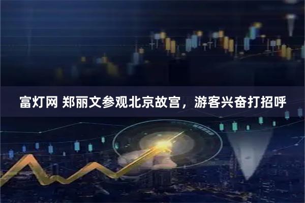 富灯网 郑丽文参观北京故宫，游客兴奋打招呼